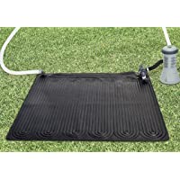 Intex 28685 - Alfombra calentador solar de agua 120 cm- Negro
